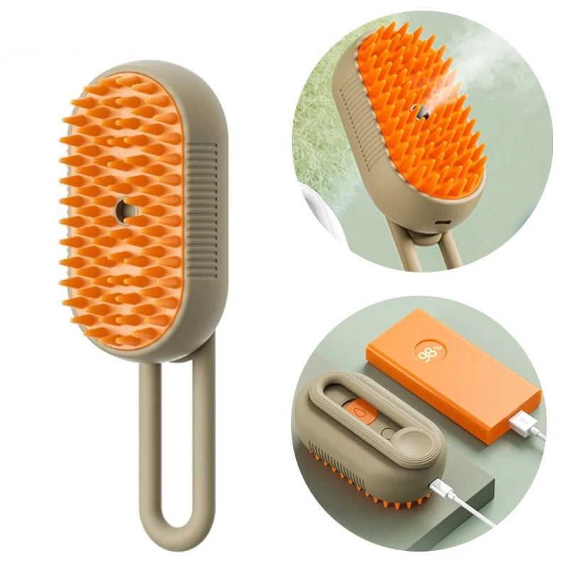 3-in-1 Cat Steam Brush