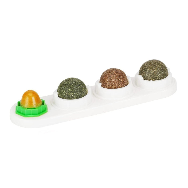 4-in-1 Catnip Wall Balls