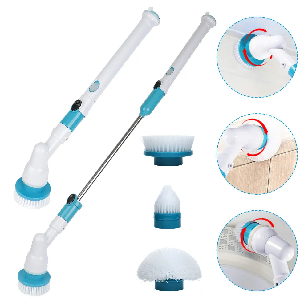 Electric Toilet Bowl Spin Cleaner