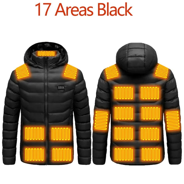 Men’s Heated Winter Jacket