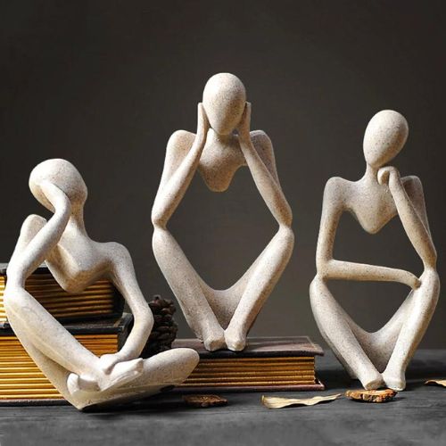 Nordic Art - Abstract Thinker Sculpture