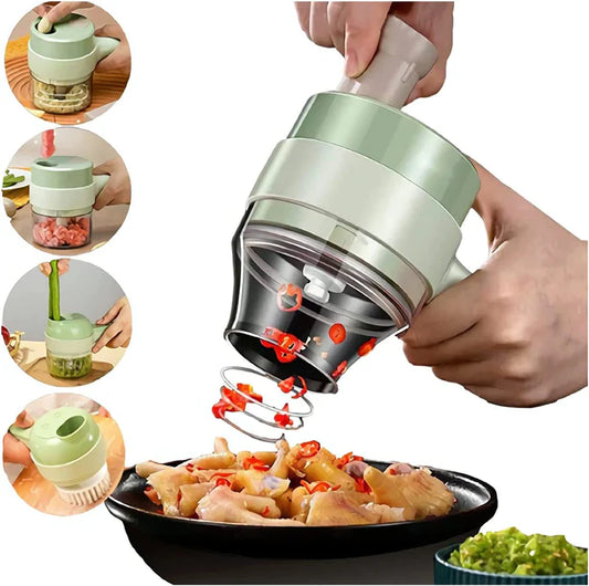 4-in-1 Electric Vegetable Cutter