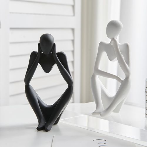 Nordic Art - Abstract Thinker Sculpture