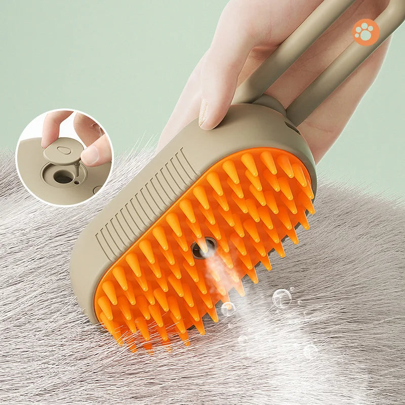 3-in-1 Cat Steam Brush