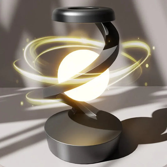 Levitating Ball Lamp w/ Wireless Charger