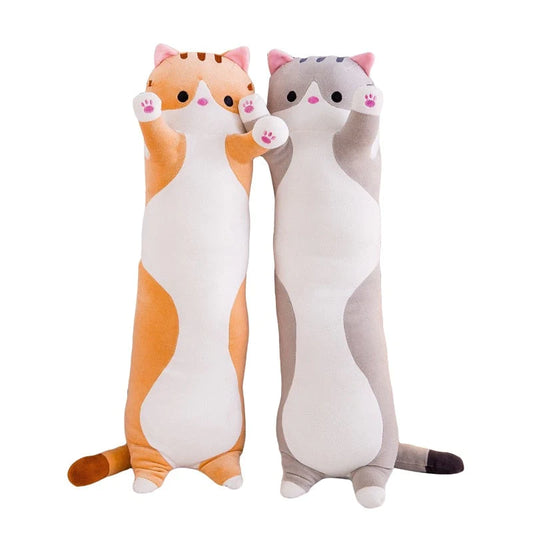 Long Kitty Plushy Pillow