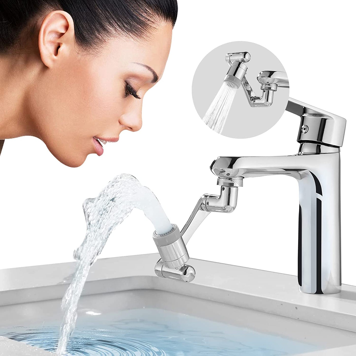 Arm Swivel Faucet Extension