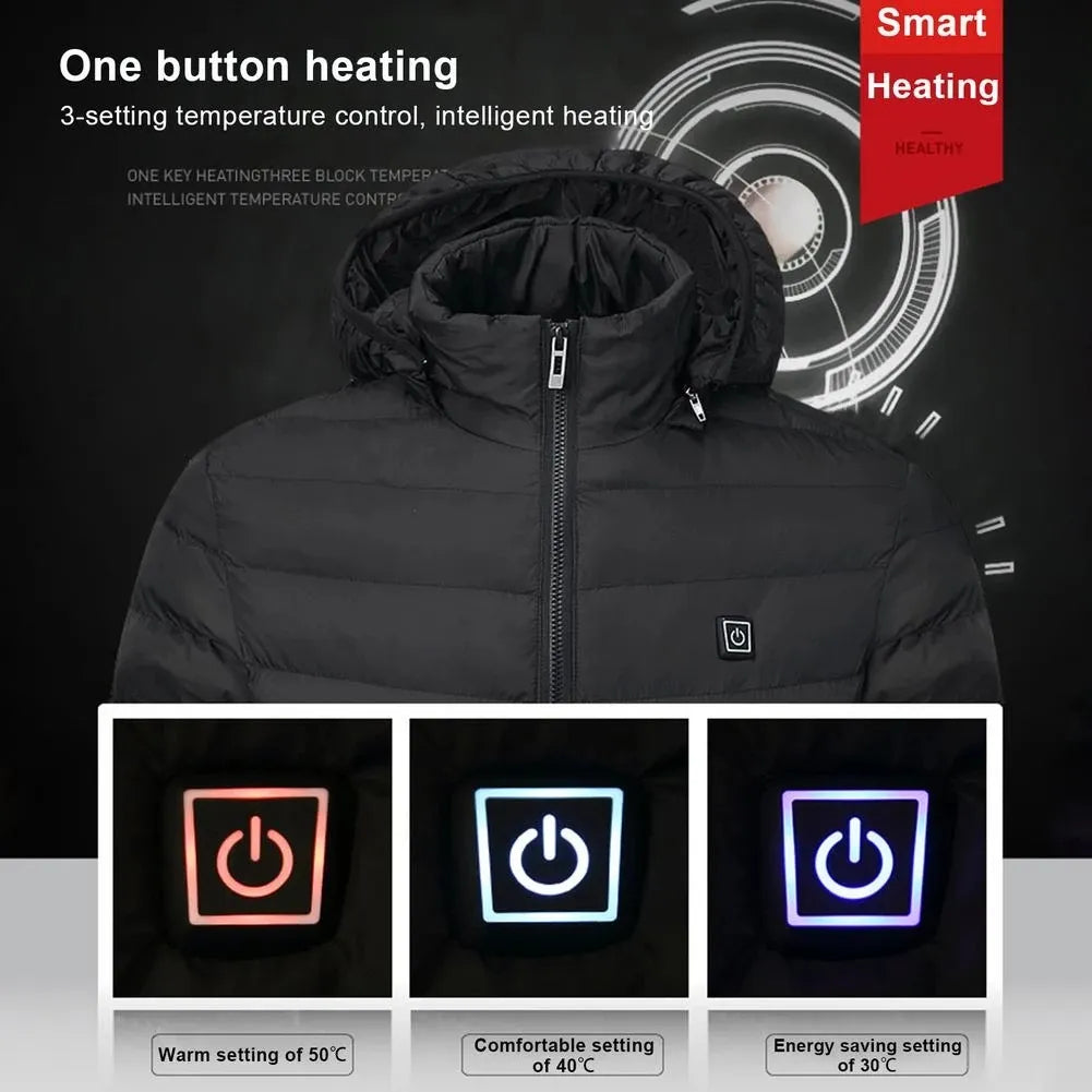 Men’s Heated Winter Jacket