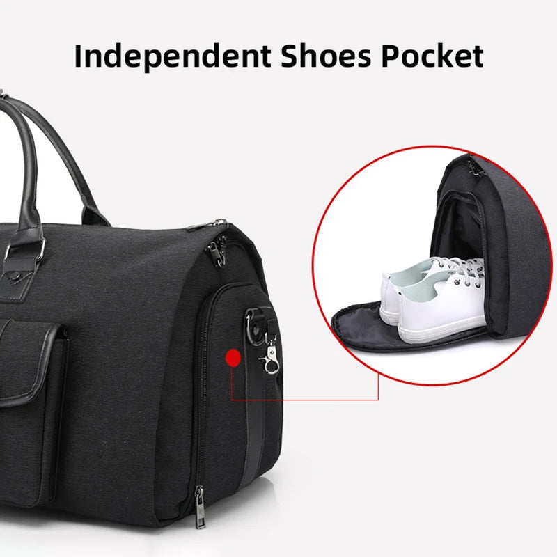 2-in-1 Convertible Duffle Bag