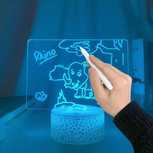 Dry-Erase Nightlight Message Board