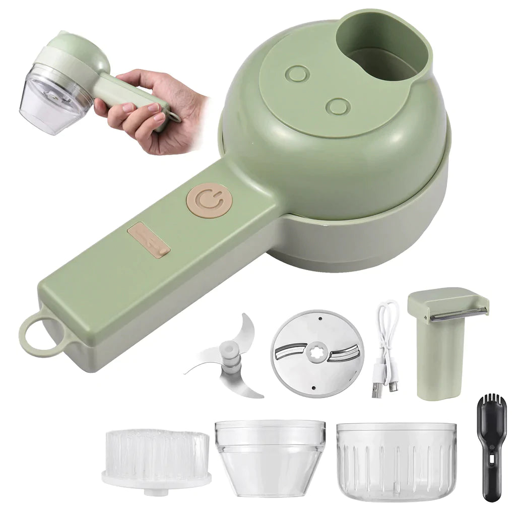 4-in-1 Electric Vegetable Cutter