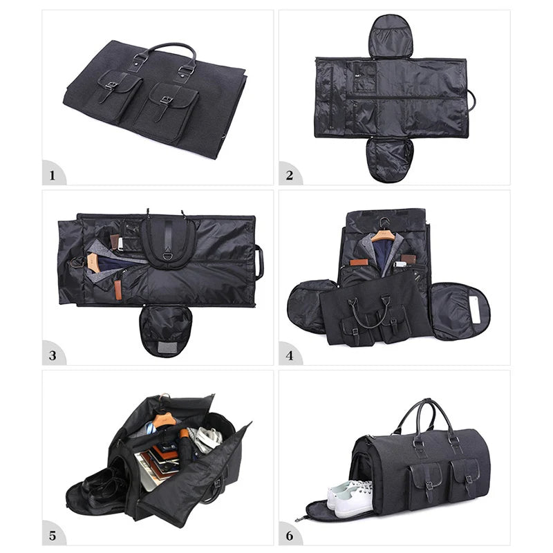 2-in-1 Convertible Duffle Bag