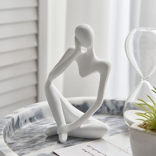 Nordic Art - Abstract Thinker Sculpture