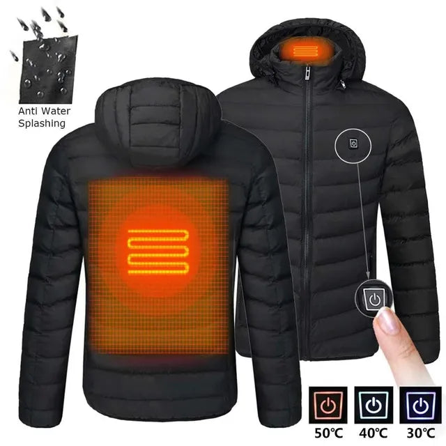 Men’s Heated Winter Jacket