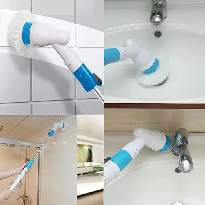 Electric Toilet Bowl Spin Cleaner